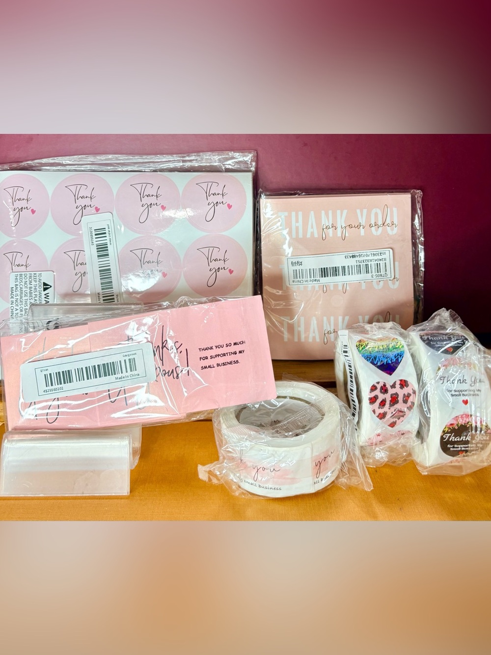 Resellers PINK STICKERS Bundle 🛍️💗💕🌸